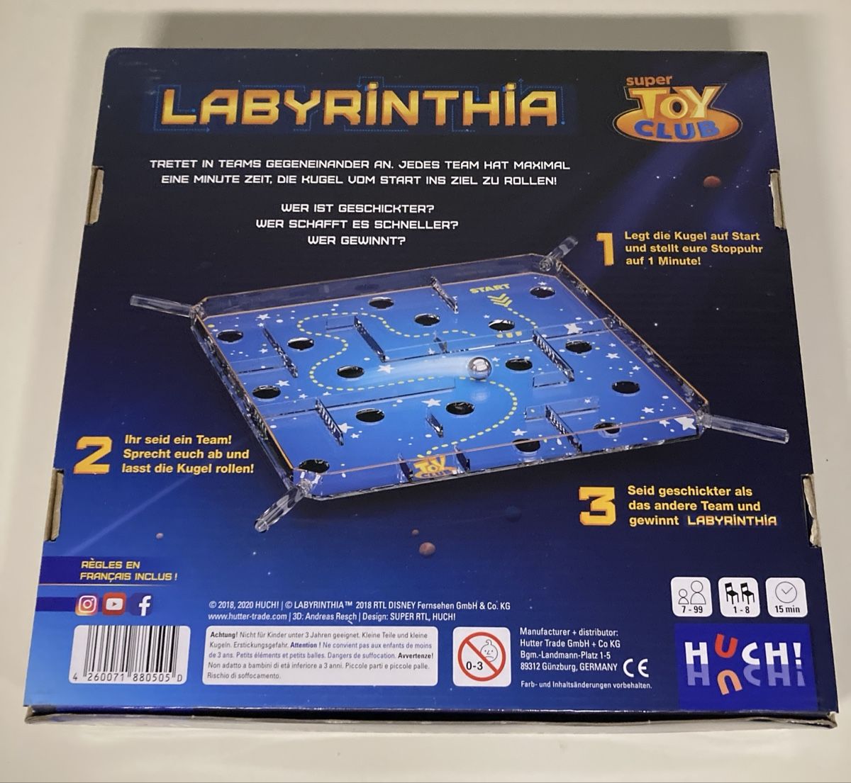 Spiele: Brettspiel  Geschicklichkeitsspiel Labyrinthia – Gebraucht aus Ins von teamfairerdeal 2
