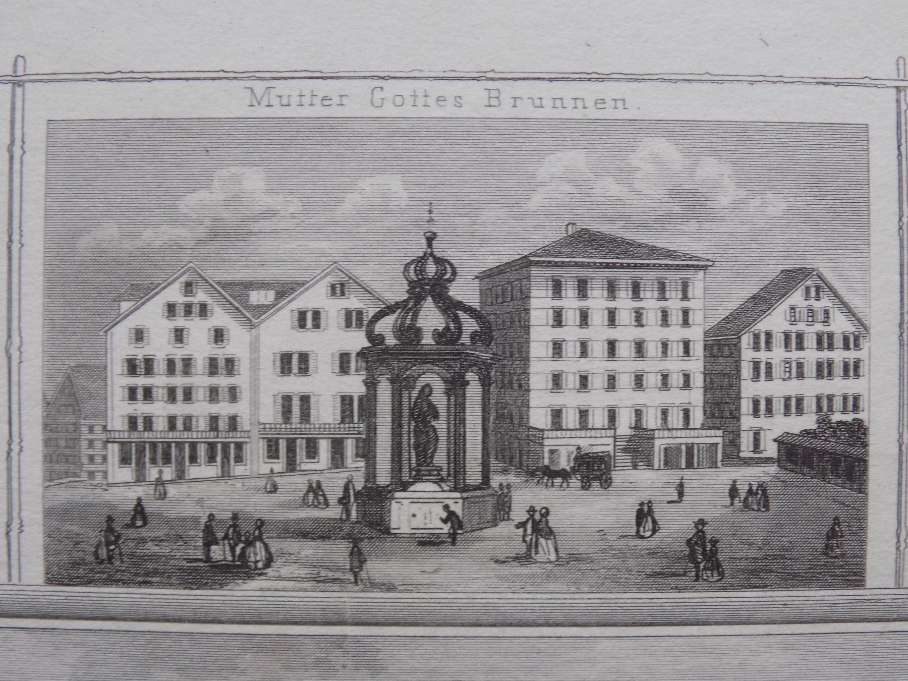 Incisioni: Einsiedeln Etzel Souvenirblatt – Usato da Risch venduto da Rischli15 4