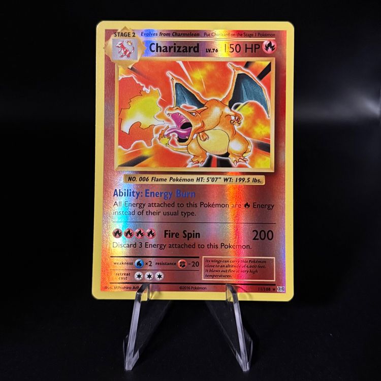 Charizard [Reverse Holo] #11 Pokemon Evolutions (Gebraucht) in ...