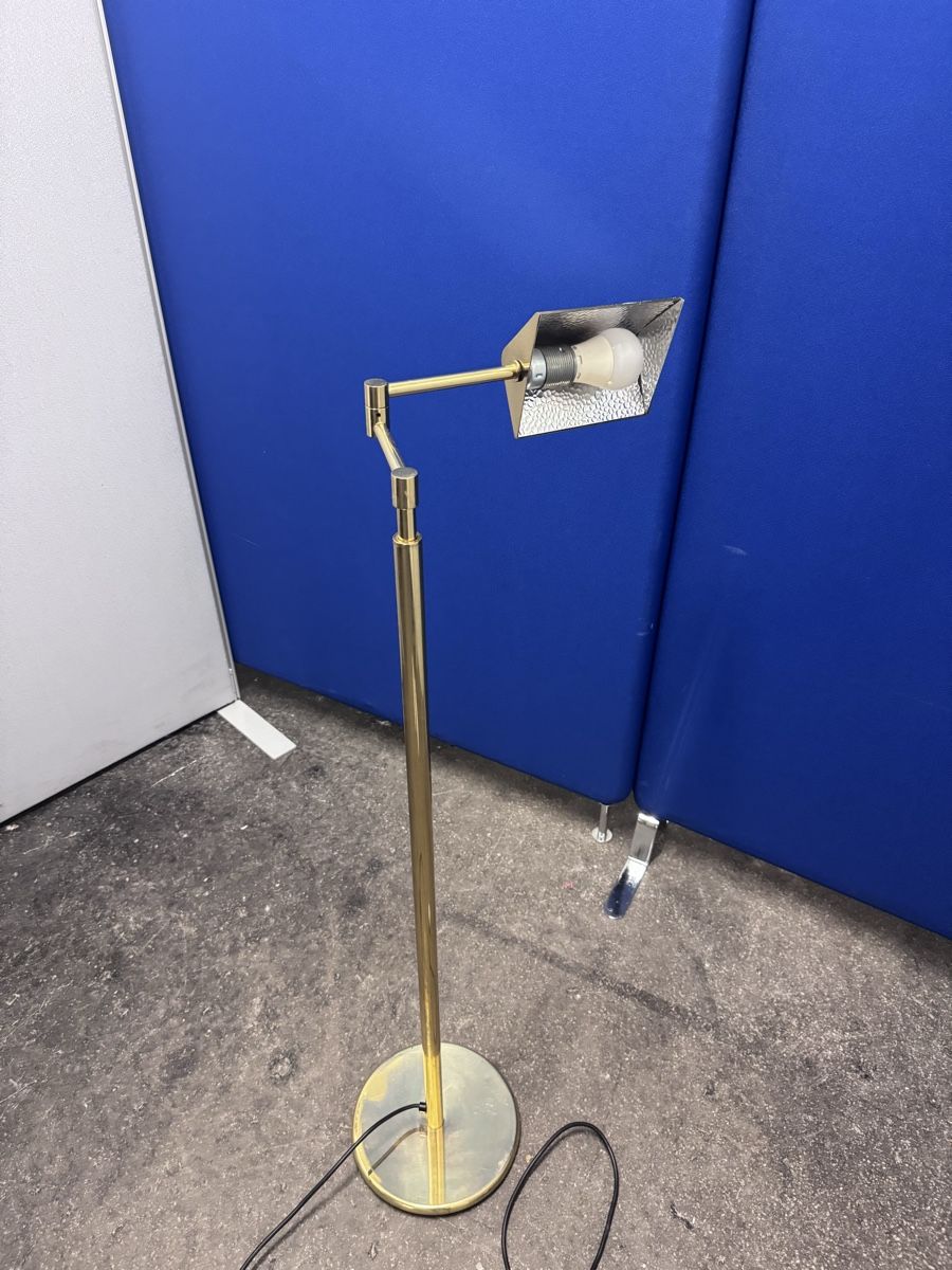 Lampade: Messing Stehlampe verstellbar – Usato da Bern venduto da samryan 5