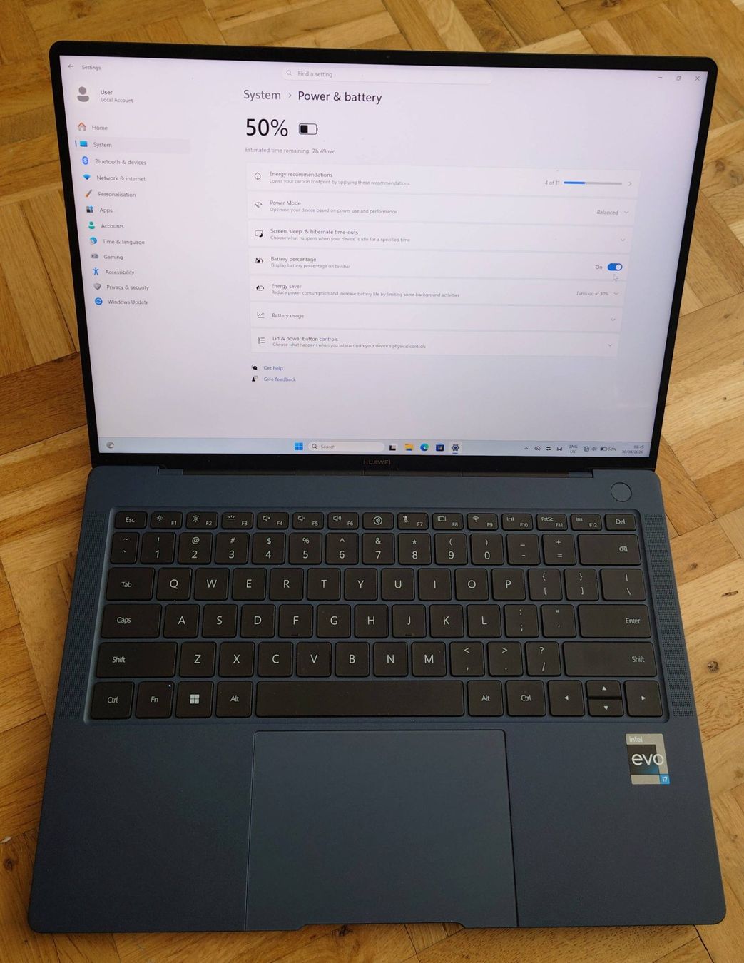 Huawei Notebooks: HUAWEI MateBook X Pro 2022 12th Gen – Gebraucht aus Zürich von milen75 3