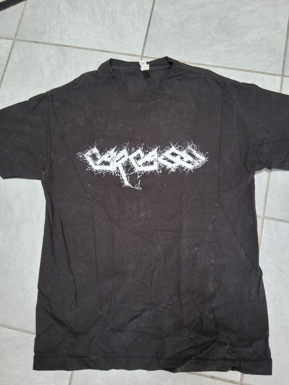 T-shirt: ts carcass (metal) – Usato da St-Cergue venduto da VeganWarrior