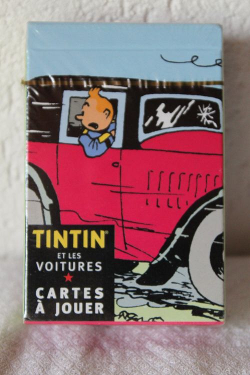 Jeu de cartes Tintin - Les Kiosques de Toulon