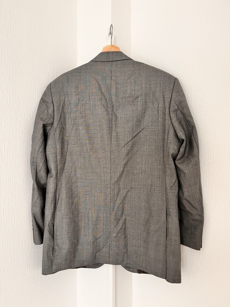 Giacche: OLD ENGLAND Paris Jacket Grey Wool Size 52 Made in England – Usato da Lausanne venduto da Danash 4