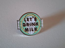 Pin "LET'S DRINK MILK"