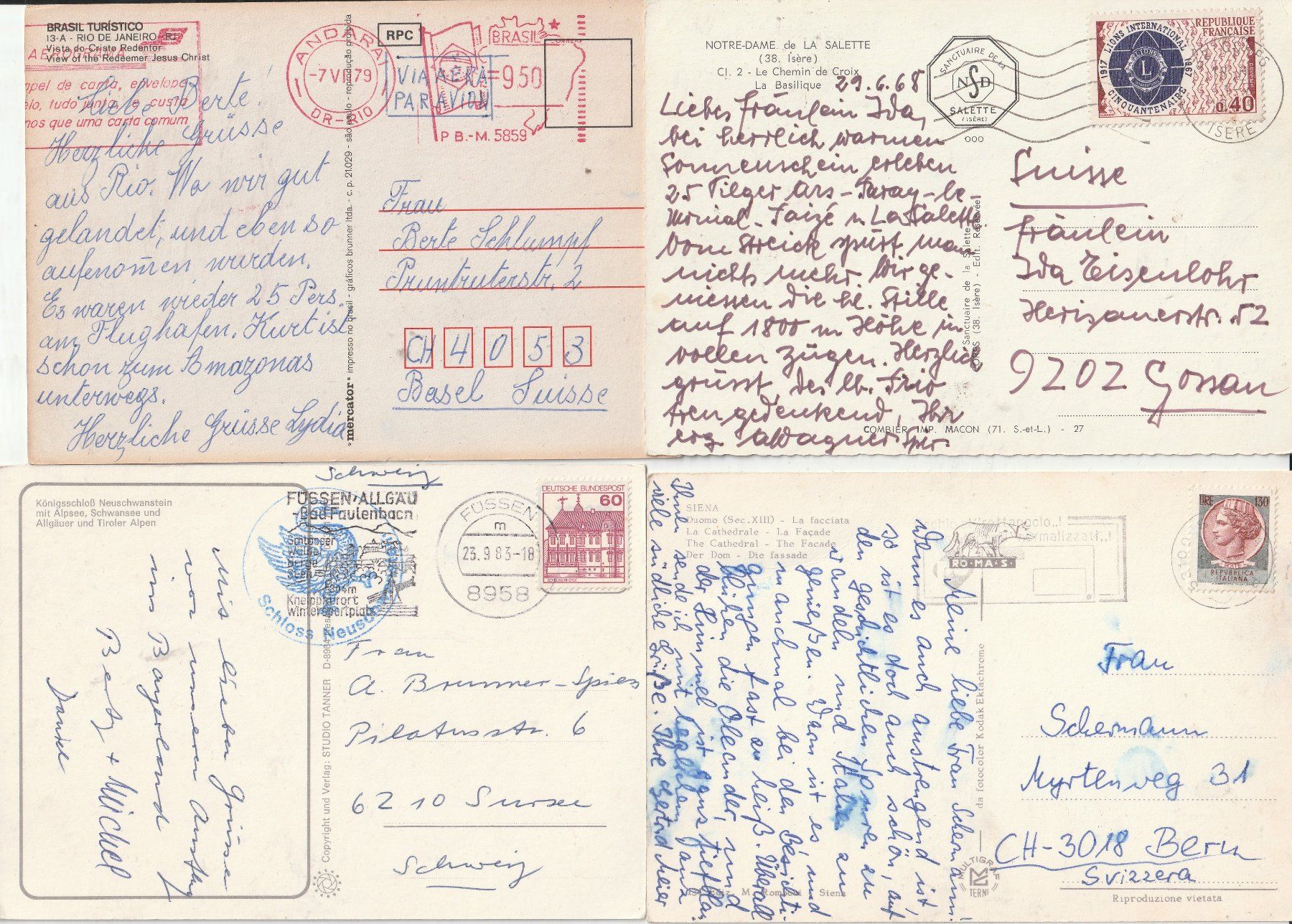 Cartoline postali: 20 Karten Weltweit – Usato da Lumbrein venduto da made02 9