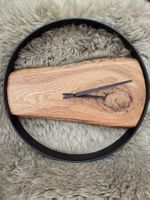 Rustikale Holz Wanduhr Unikat Handarbeit Design 37cm