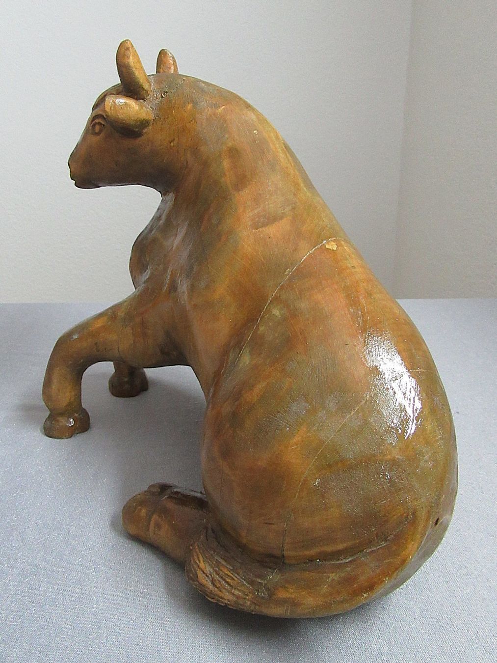 Statuette: Holzfigur Kuh - geschnitzte Kuh - ab CHF 14.00 – Usato da Auenstein venduto da Padabimbim 3