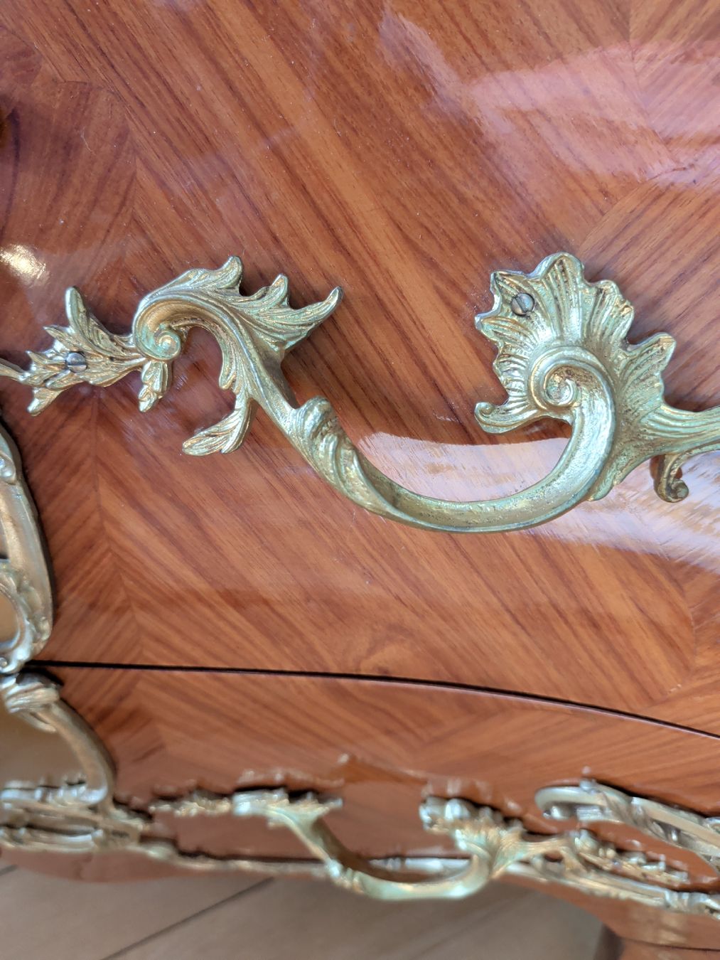 Armoires: Barockschrank mit Gemälde – D'occasion à Dietfurt par Subforce1853 3