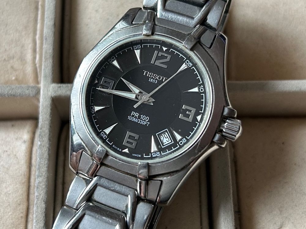 Montre Tissot PR100 Homme - Mouvement Quartz Suisse - Neuf Avec étiquettes Et Boîte