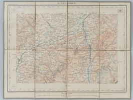 Landkarte Siegfried Bl. 374 Escholzmatt 1892 Entlebuch