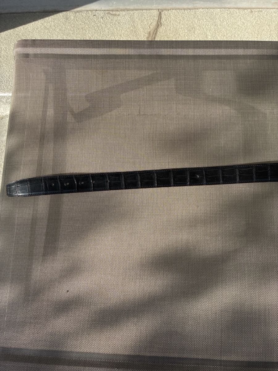 Hermès Ceintures: Hermes Crocodile belt – D'occasion à Pfäffikon SZ par StanleyCup 5