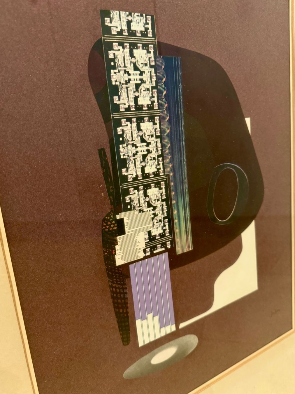 Foto & Immagini: Original-Collage handsigniert von Hans Gerber – Usato da St.Gallen venduto da ConnectionCH 1