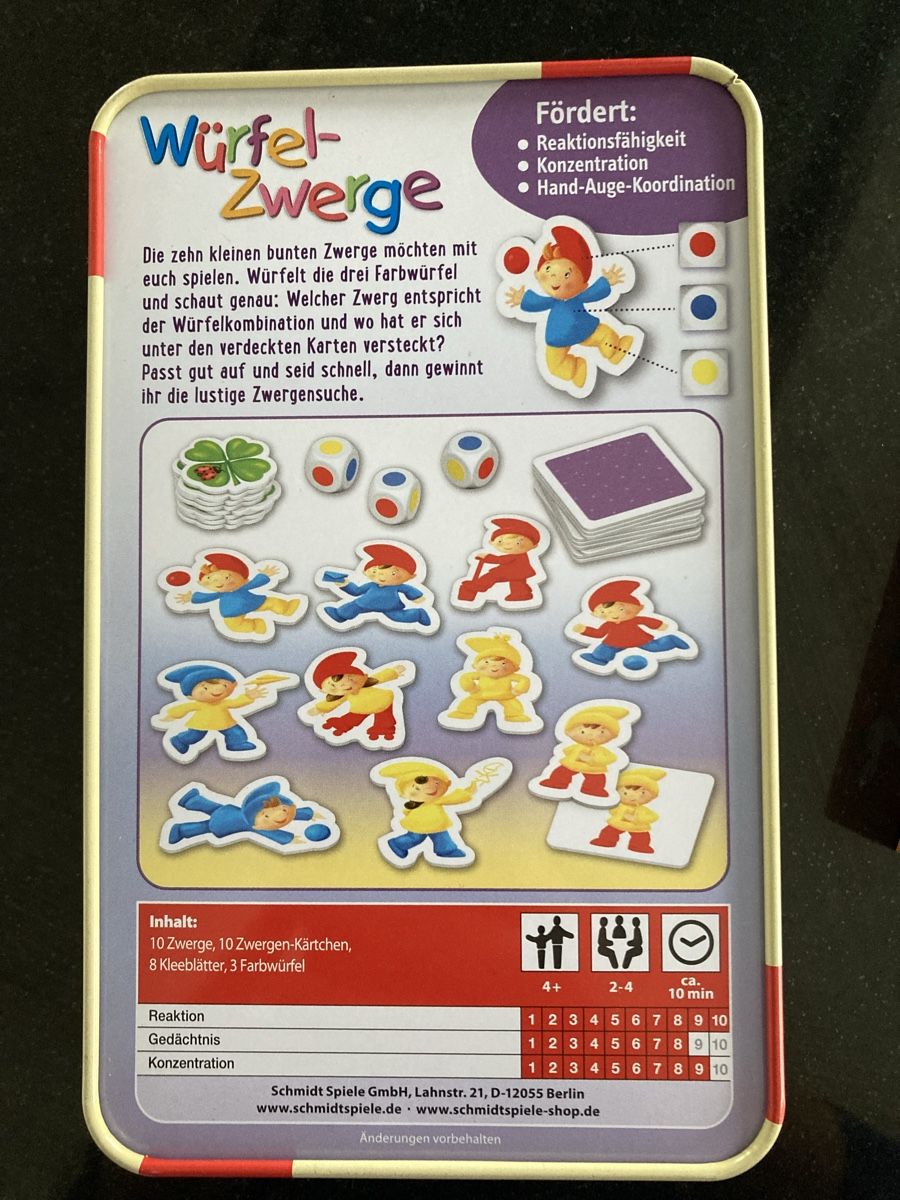 Giochi: Würfelzwerge – Usato da Röschenz venduto da rah_8hkj 1