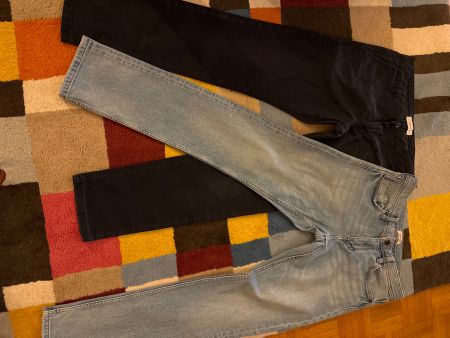 2 Esprit Hosen, Jeans, Grösse 30/32, dunkelblau & blau