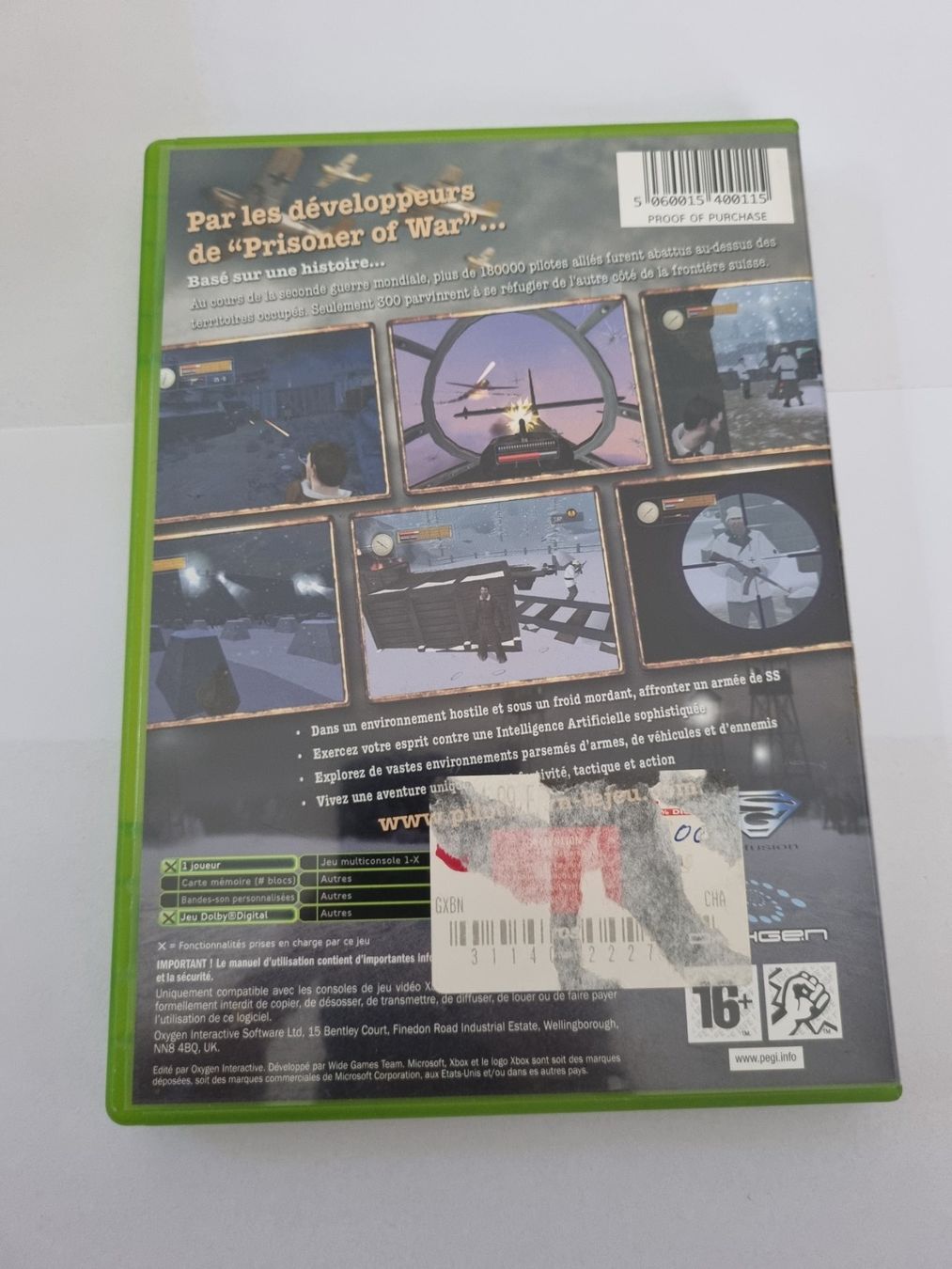 Microsoft Giochi: Pilot Down: Derrière les Lignes Ennemies Xbox – Usato da Pollegio venduto da Isaiaaaa96 1