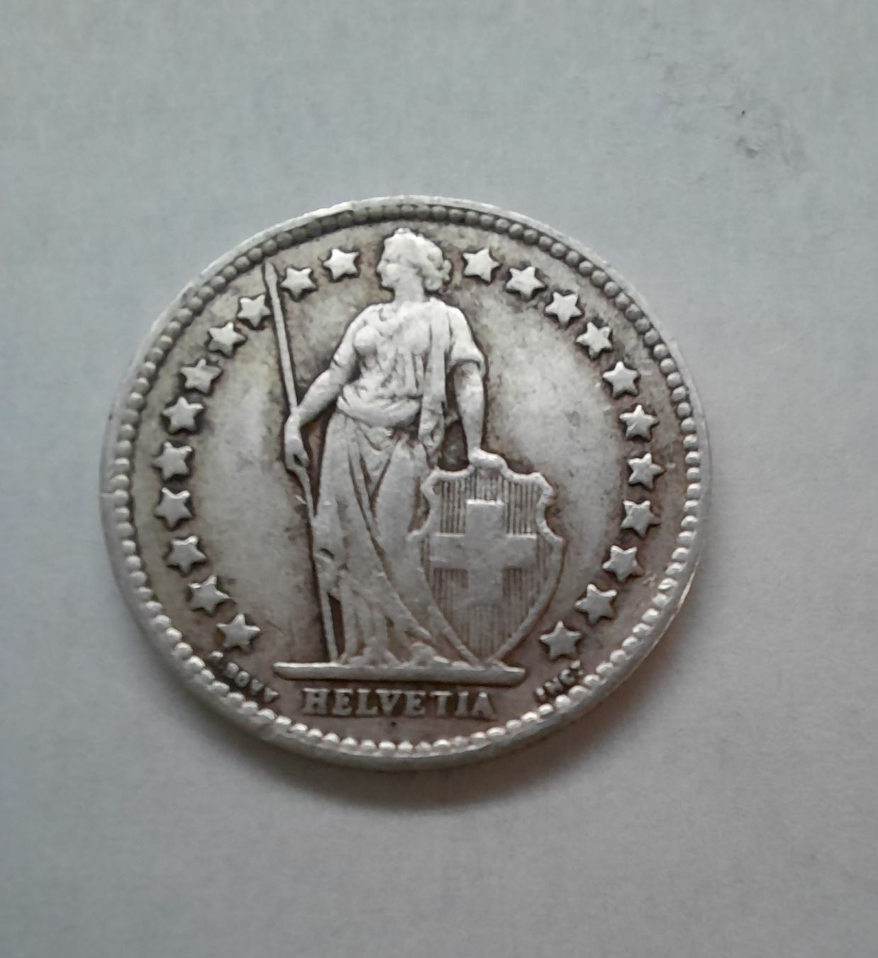 Toutes les monnaies: 1/2 Franken Silber 1936 – D'occasion à Bremgarten AG par cec_5nzz 1