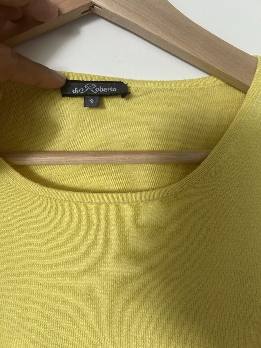 Top: Yellow 3/4 sleeve top  – Usato da Zürich venduto da ori_9dcy 1