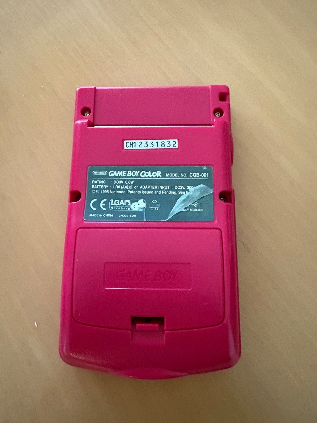 Nintendo Console: Nintendo Game Boy Color pink – Usato da Bremgarten AG venduto da rom_lm8n 1