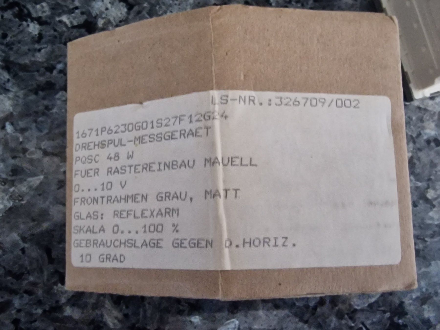 Messen: Analoges Ampere meter 400/5mA – Neu und originalverpackt aus Uerkheim von Justi.y 2