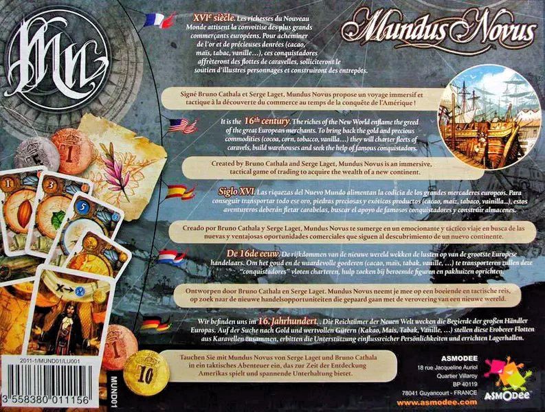 Giochi: Mundus Novus (D,E,ESP,DUT.,F) – Usato da Winterthur venduto da Oellampe 1