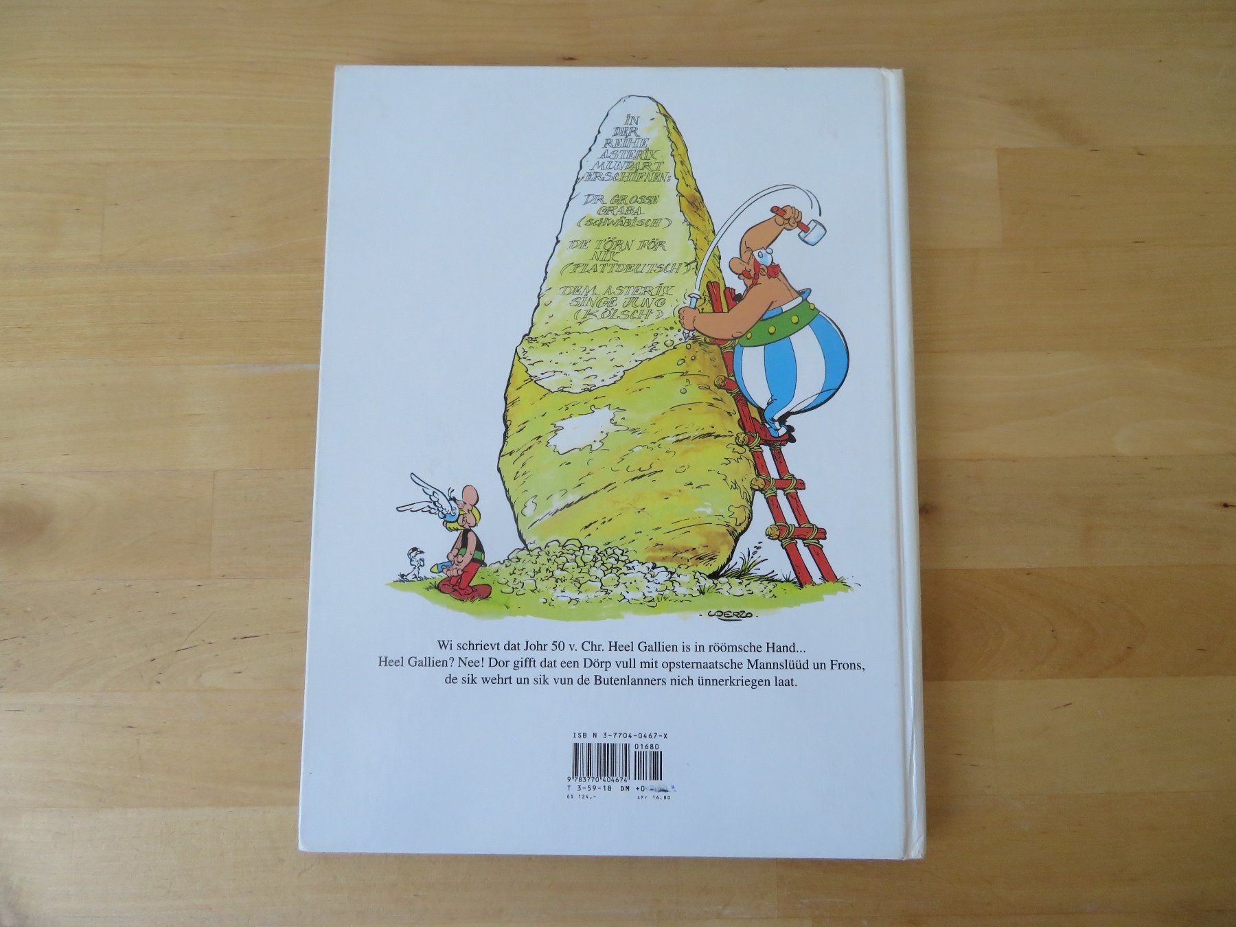 Fumetti: ASTERIX "De Törn för nix" Platt Deutsch! – Usato da Zürich venduto da piroma 6