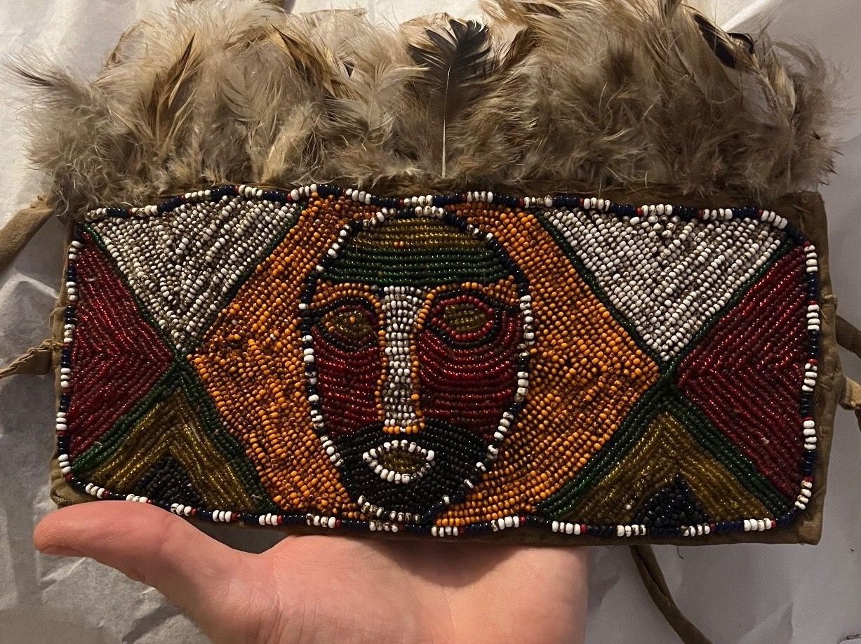 Accessori per capelli: 1940er Kopfschmuck des Tabwa-Stammes – Usato da Genève venduto da Greg_8ff