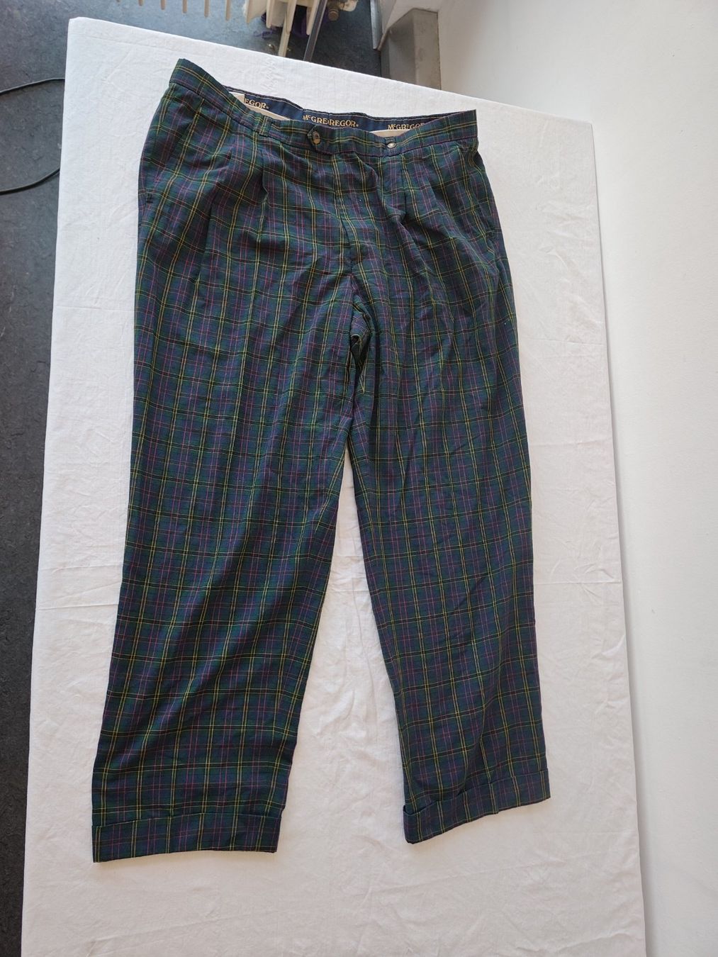 Pantalons: McGregor karierte Freizeithose, Gr. M/L – D'occasion à Zürich par jan_dwt5