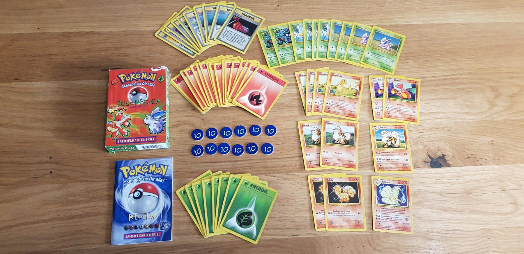 Pokémon Carte collezionabili: Pokemon Themendeck Buschfeuer – Usato da Müllheim Dorf venduto da Randy026 2