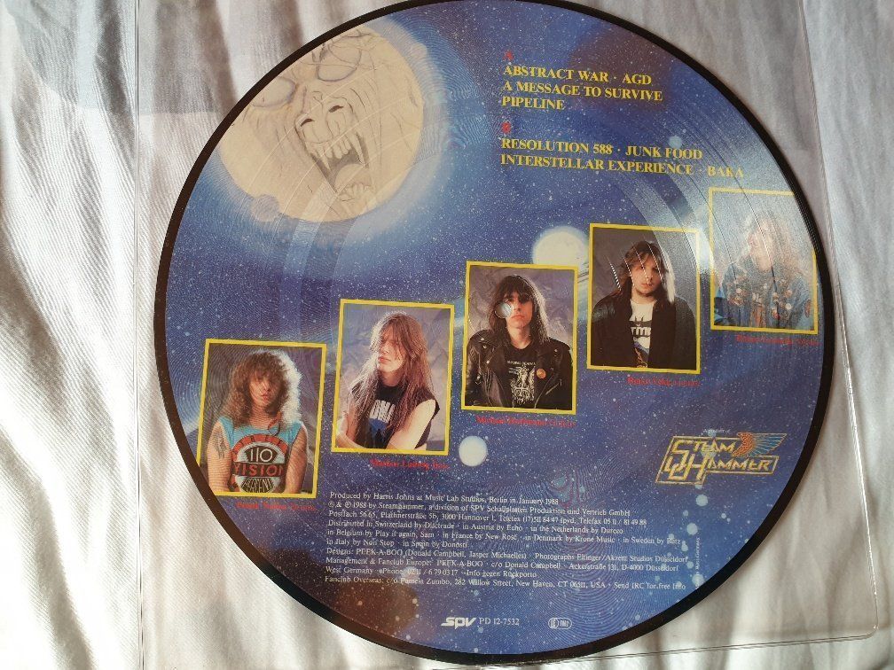 Dischi in vinile: Assassin – Interstellar Experience - Original Germany 1988 – Usato da Brittnau venduto da Zibu 2
