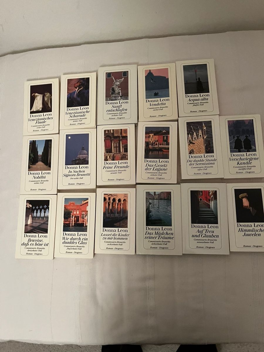 Libri: Riesiges Bücherpaket: Donna Leon – Usato da Adliswil venduto da Hampa3