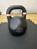 8kg Gladiator Fit Competition Kettlebell - Glänzend Schwarz