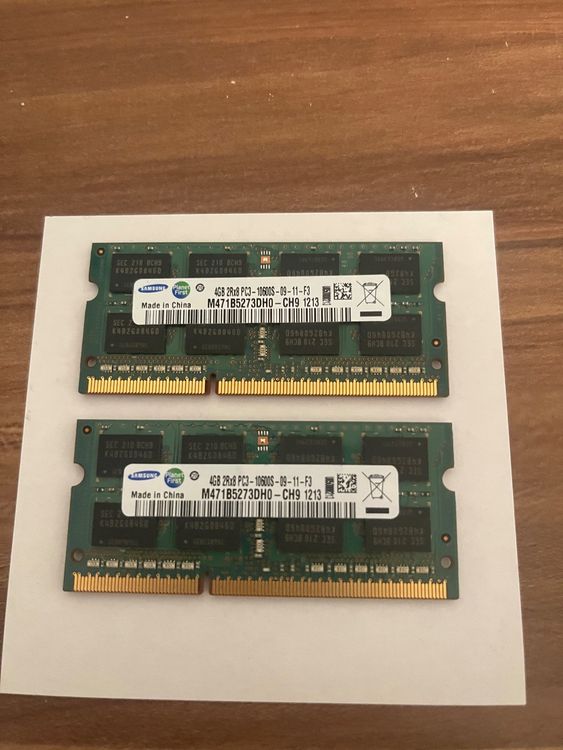 Mémoire RAM DDR3 Laptop 16GB (2x8GB) - PC3-10600S 1333MHz, SO-DIMM 204 Pins, Neuve, Garantie à Vie