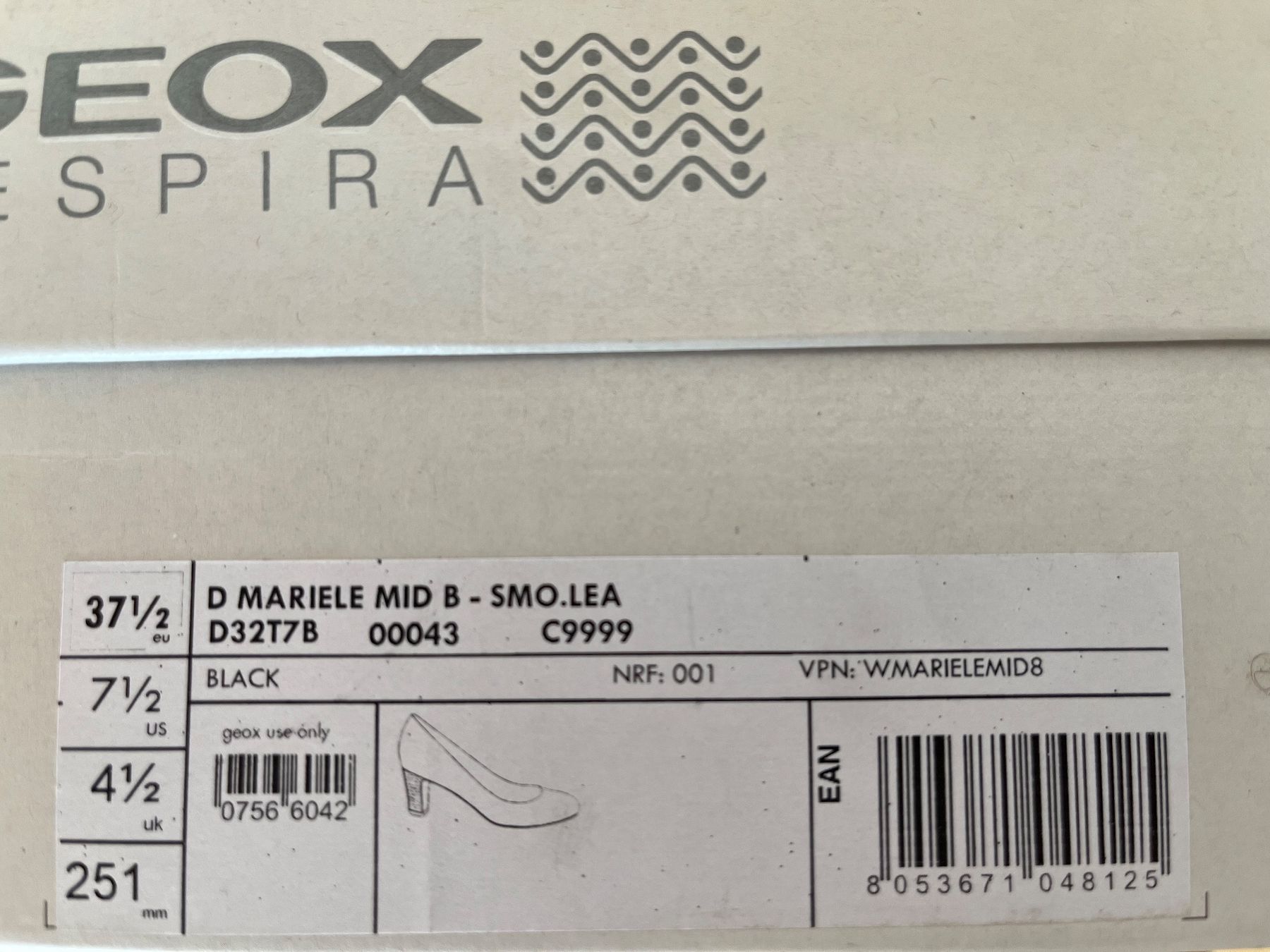 Geox Scarpe da donna: Geox D MARIELE MID schwarz Gr. 37,5 – Usato da Zollikon venduto da Svch 5