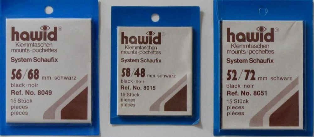 Hawid® Klemmtaschen Glasklar 21mm - Letzte Chance Sammlerstück Nach Betriebseinstellung