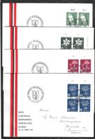 1947 : 4 Briefe mit PJ im VB - Kantonale BM Ausstellung