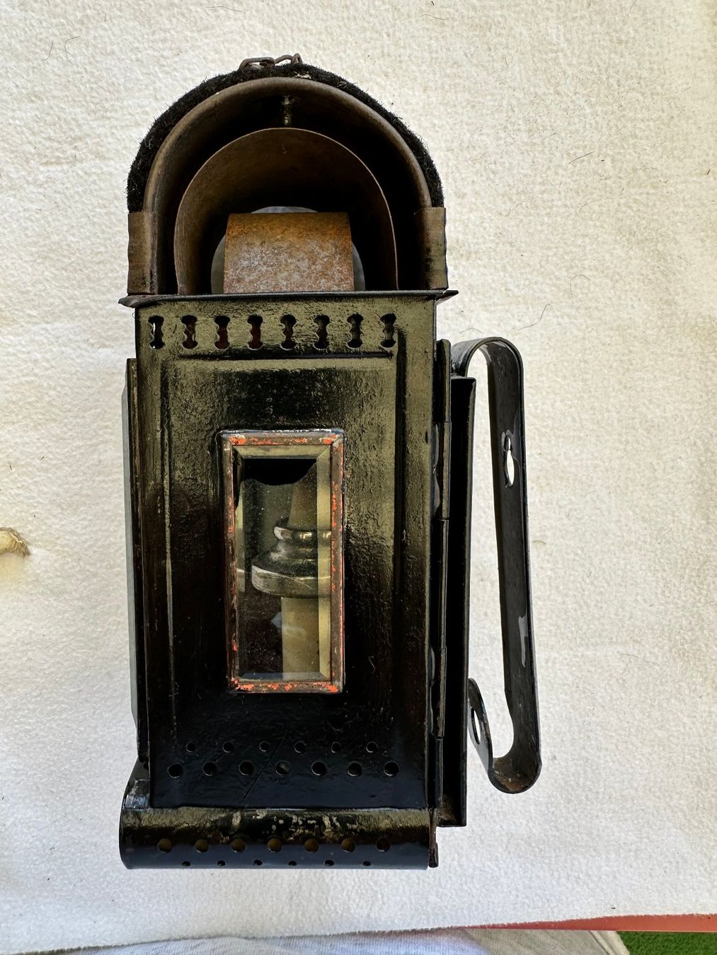 Lampade: Ancienne lanterne à bougie – Usato da Ste-Croix venduto da BuffetSC 1
