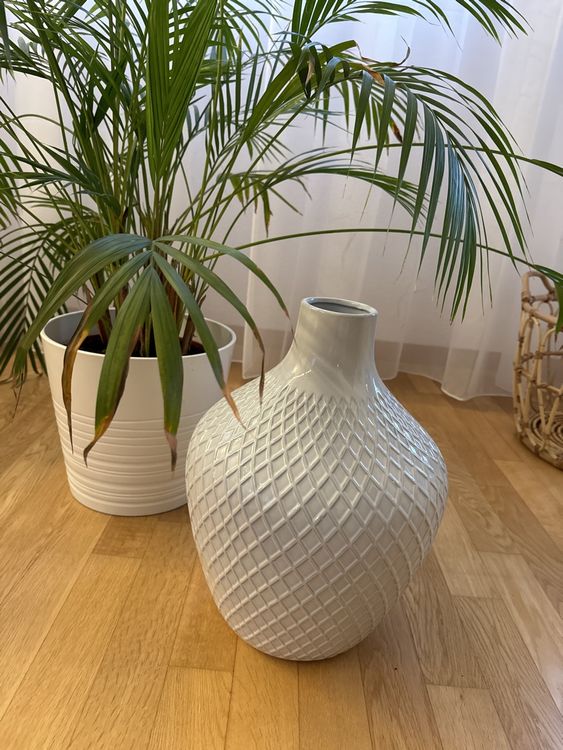 Grosse Weisse Vase