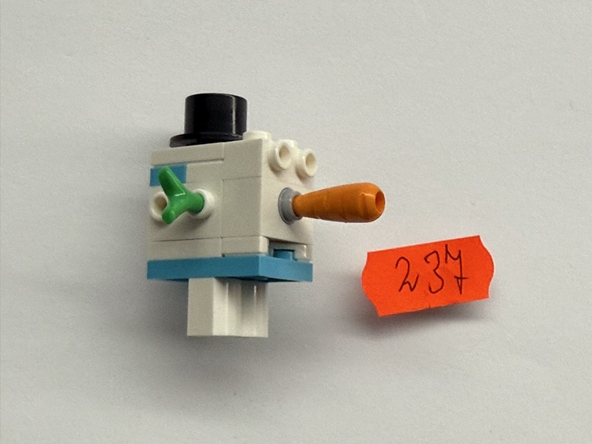 Lego Giocattoli: 1 Stück Lego Winterlicher Schneemann. – Usato da Rheinfelden venduto da zim_2hqc 1