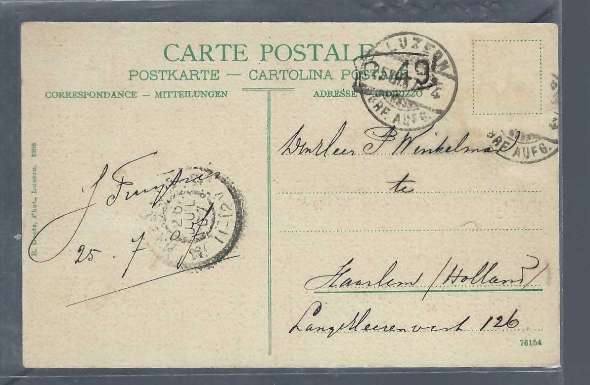 Cartoline postali: Urnersee. Dampfschiff 'Uri'. – Usato da Horw venduto da SwissSteamMemories 1