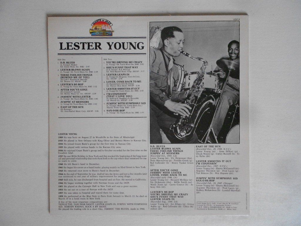 Schallplatten: LESTER YOUNG – Gebraucht aus Bex von Giorgiob 1