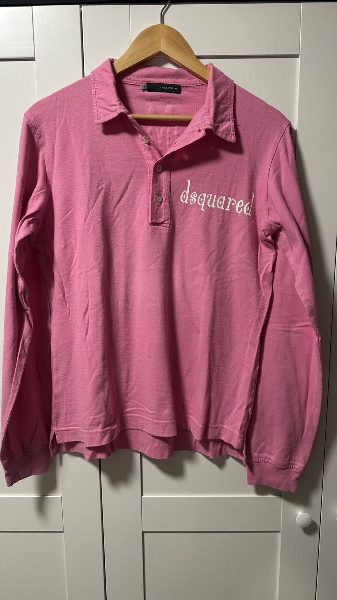 Polos: Dsquared Shirt M L Longsleeve washed destroyed boho – D'occasion à Stetten AG par rai_hy6h 5