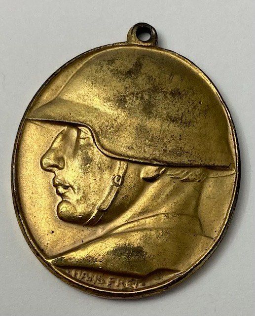 Schweizer Nationalspende Soldatenmedaille 1918 1