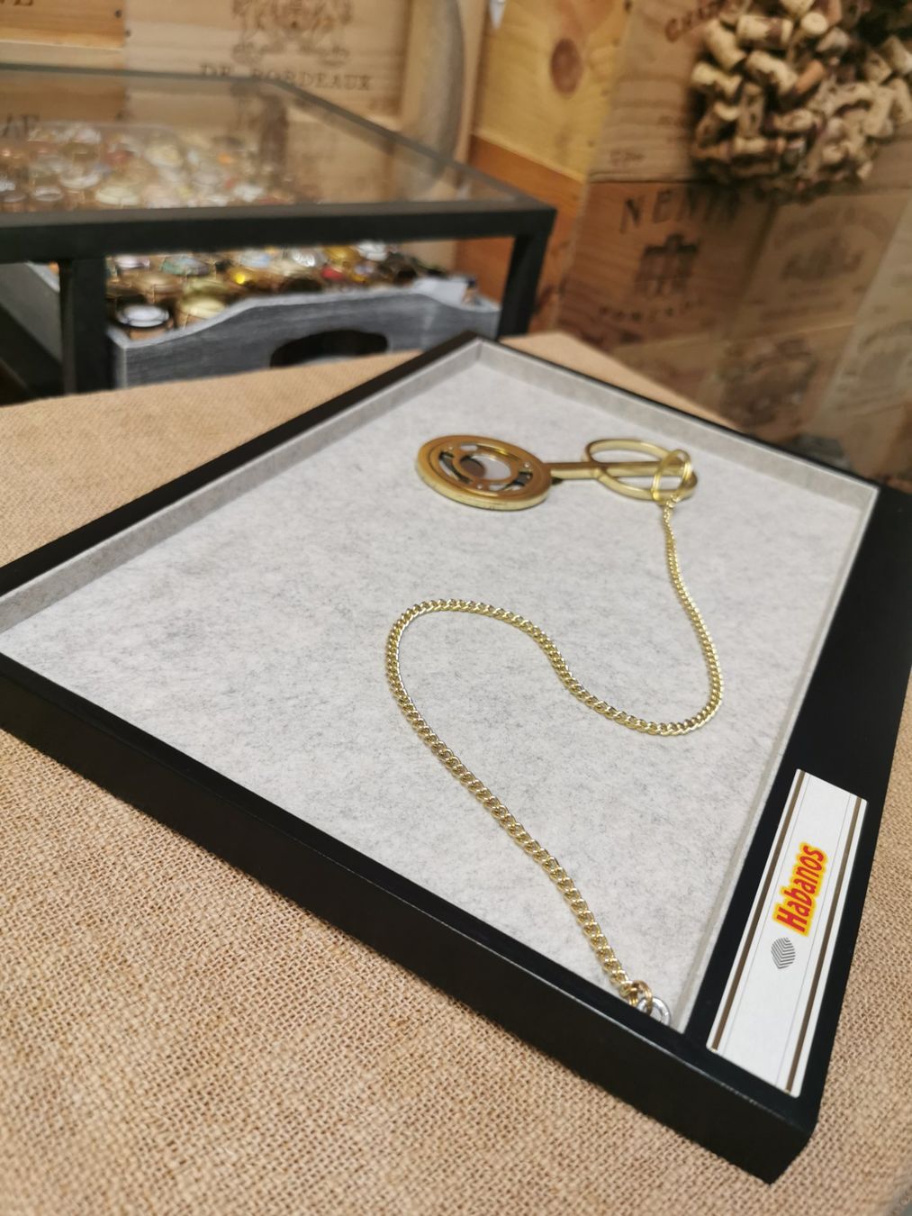 Portacenere: Cigar Presenter - Lounge Tablar "Habanos Style" – Nuovo e nell'imballaggio originale da Wetzikon ZH venduto da Tothart 1