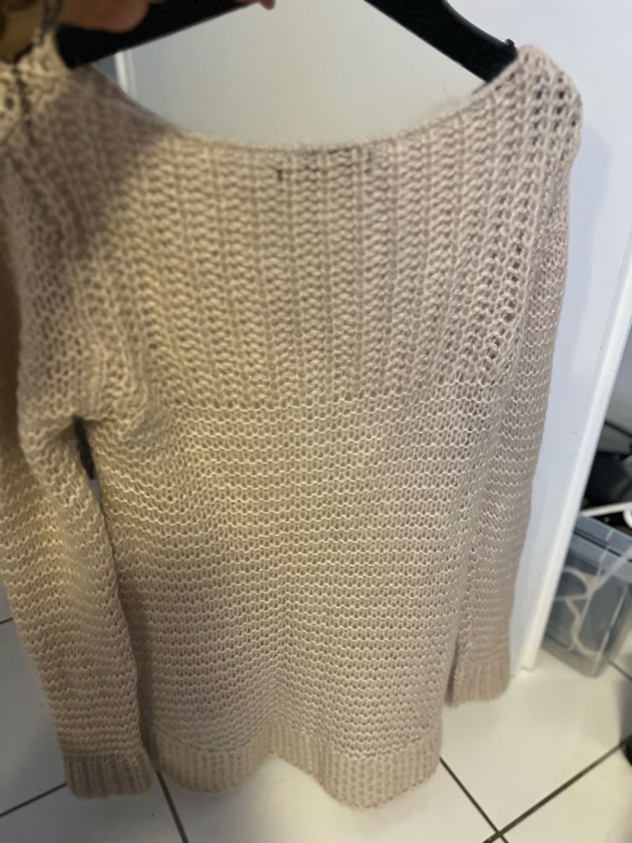 Hallhuber Maglioni & Felpe: Damen Pullover Hallhuber beige grob gestrickt Grösse S – Usato da Igis venduto da nonni09 2