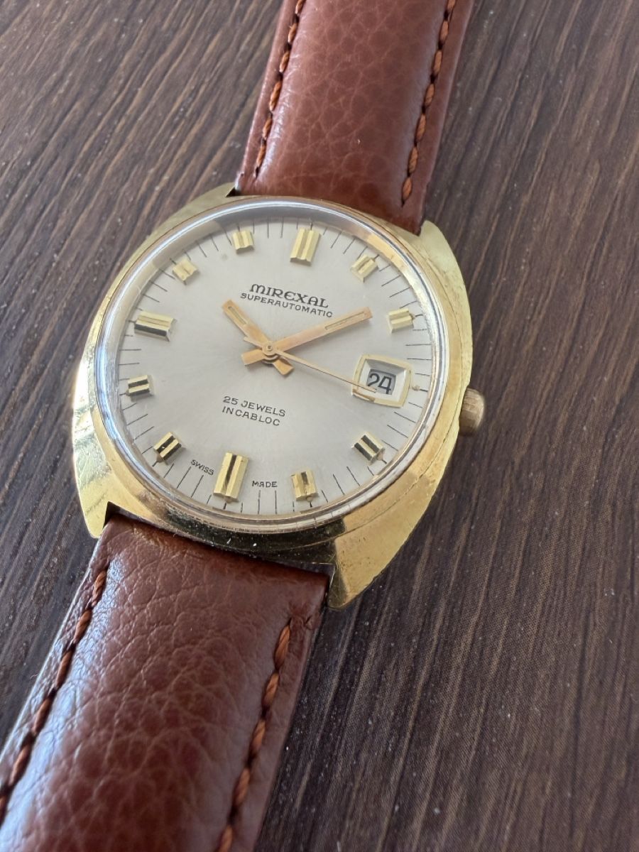 Mirexal Orologi: Mirexal SuperAutomatic ETA vergoldet uhr – Usato da Zürich venduto da Rocola26 2