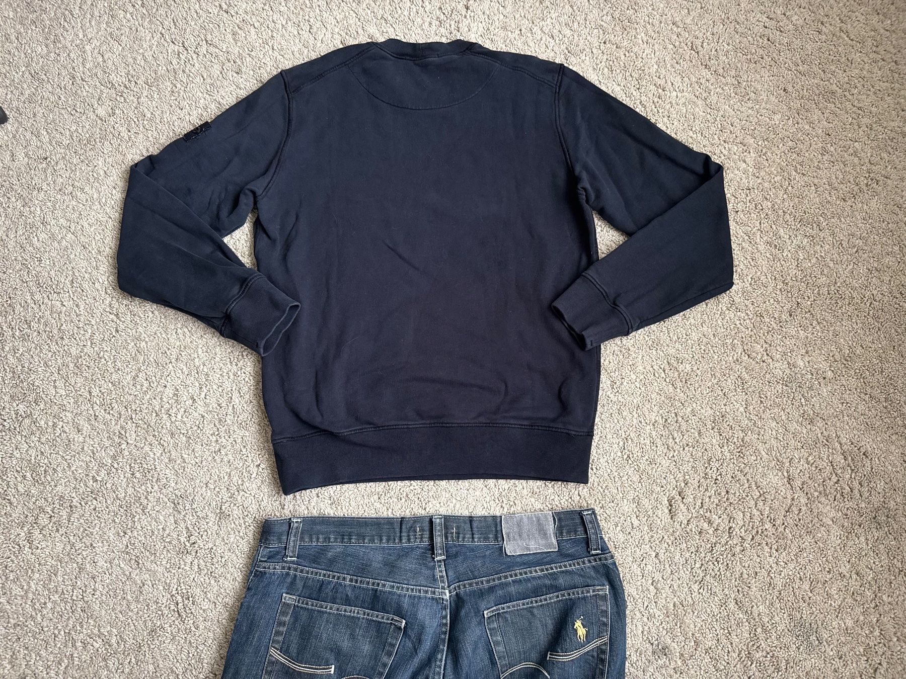 Stone Island Maglioni & Felpe: Stone Island Pullover, Dunkelblau, Gr. L – Usato da Basel venduto da olo..ir 2