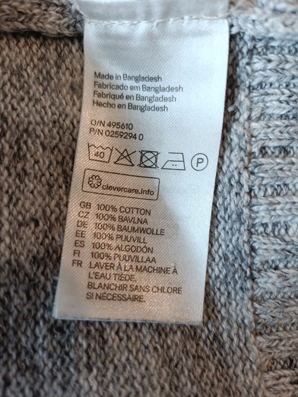 H&M Maglioni & Felpe: Grauer Strickpullover von L.O.G.G., Grösse M, Top Zustand! – Nuovo (secondo la descrizione) da Boswil venduto da mue_6psc 4
