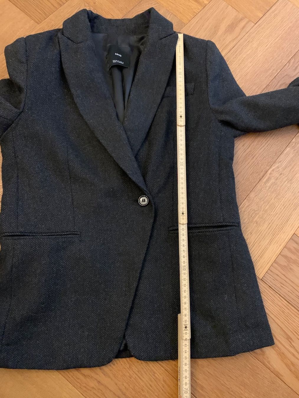 Mango Giacche: Blazer MANGO schwarz meliert / M – Usato da Bern venduto da Mawe0205 5