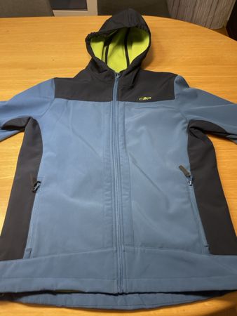 Veste softshell CMP, Clima Protect, taille 176, bleu